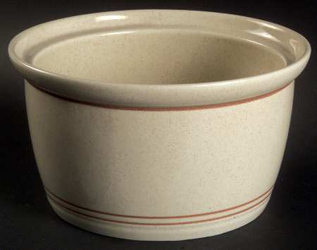 Nutmeg 1 Qt Round Casserole No Lid