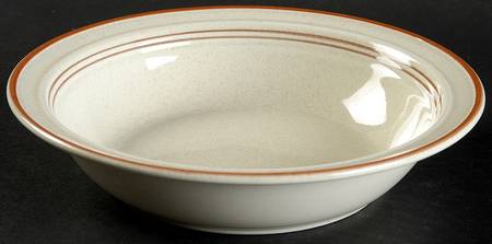 Nutmeg Rim Soup Bowl