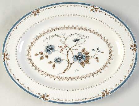 Old Colony 13" Oval Serving Platter