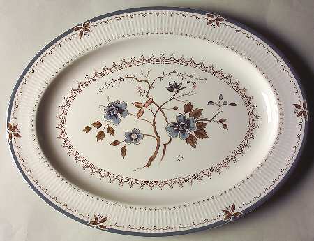 Old Colony 16" Oval Serving Platter