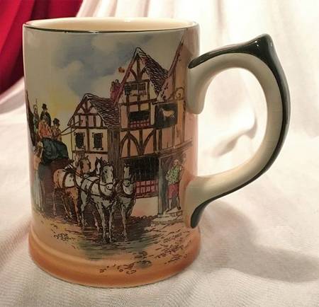 Old English Coaching Scenes Tankard