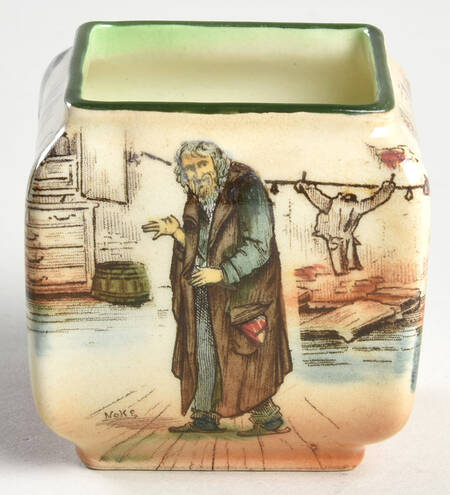 Old English Scenes 2" Vase