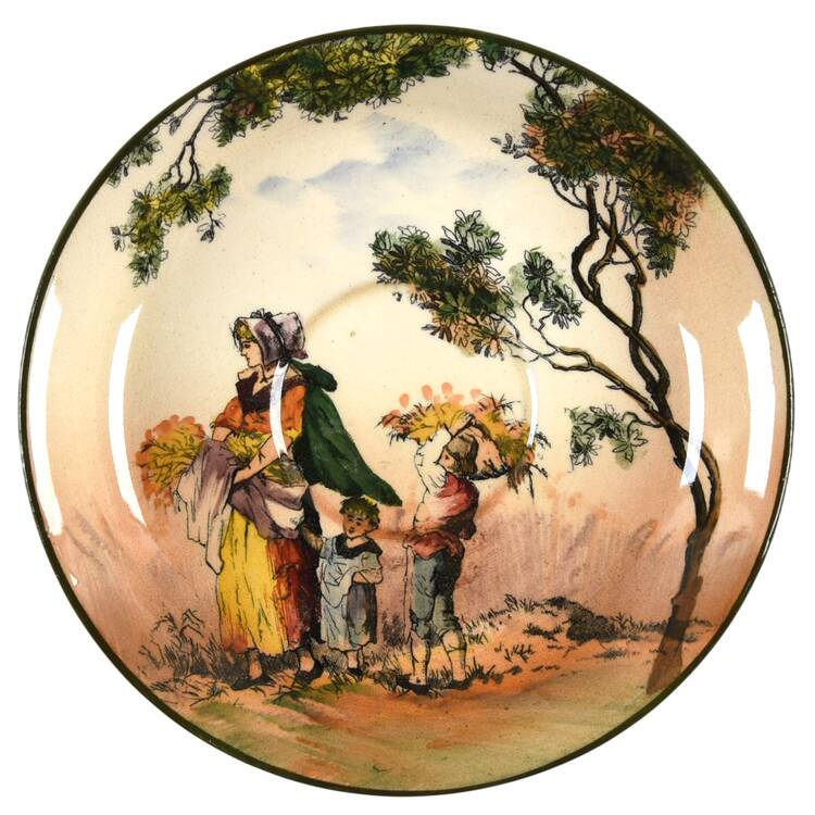 Old English Scenes Saucer
