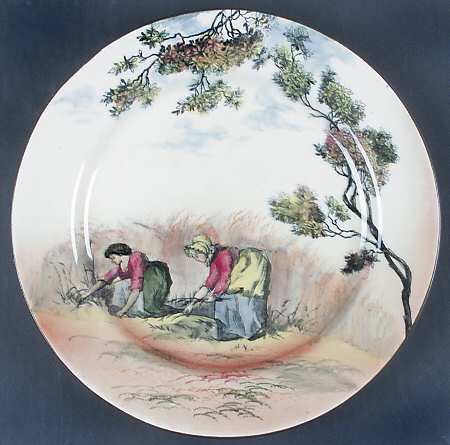 Old English Scenes Luncheon Plate