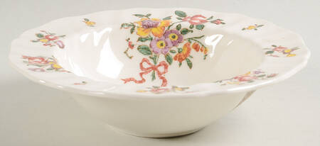 Old Leeds Spray Rim Cereal Bowl