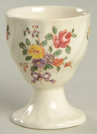 Old Leeds Spray Single Egg Cup