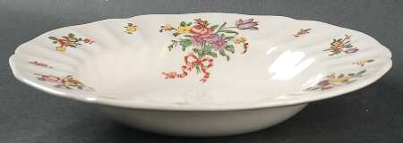 Old Leeds Spray Rim Soup Bowl