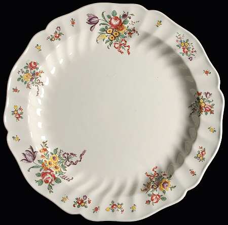 Old Leeds Spray 14" Chop Plate (Round Platter)