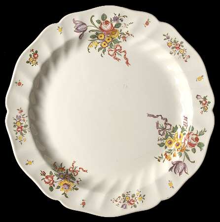 Old Leeds Spray 12" Chop Plate (Round Platter)