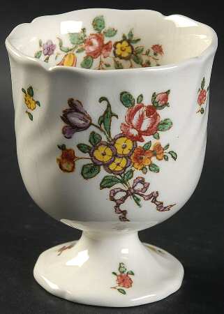 Old Leeds Spray Single Egg Cup