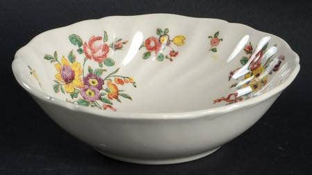 Old Leeds Spray Coupe Cereal Bowl