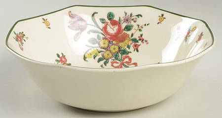 Old Leeds Spray 8" Round Vegetable Bowl