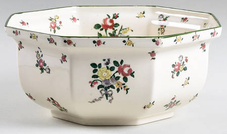 Old Leeds Spray Tureen No Lid