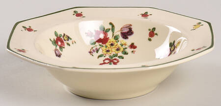 Old Leeds Spray Rim Cereal Bowl