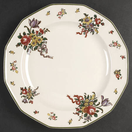 Old Leeds Spray 11" Chop Plate (Round Platter)