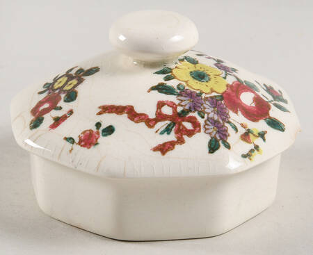 Old Leeds Spray Lid for Teapot