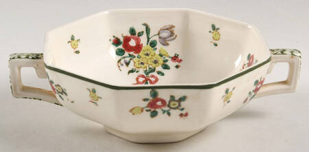 Old Leeds Spray Bouillon Soup Bowl