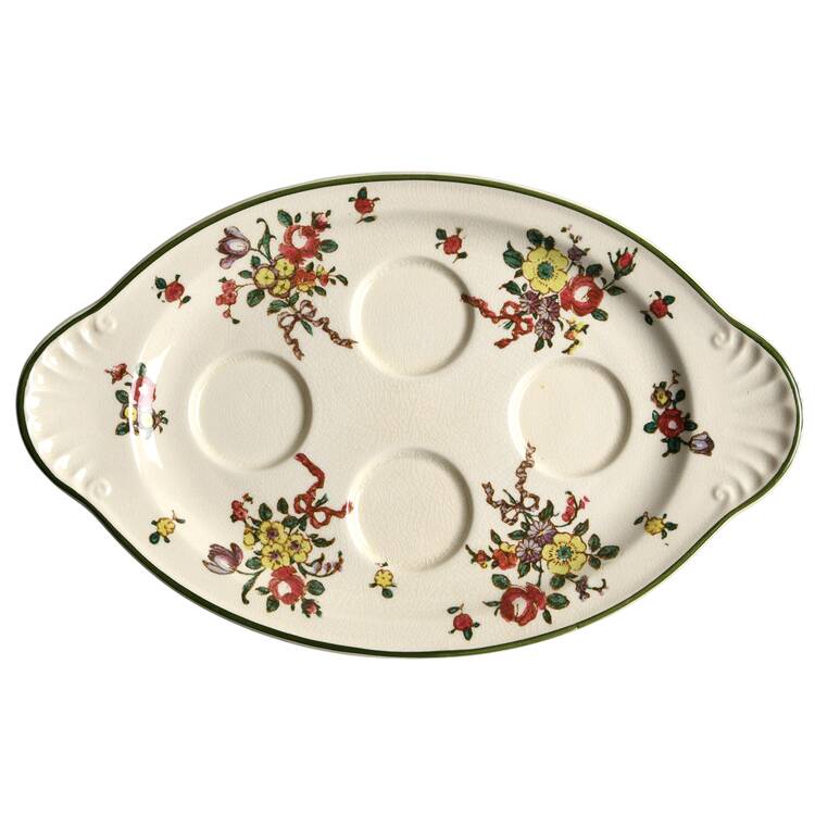 Old Leeds Spray Tray for Egg Cup Holder (4 Rings)