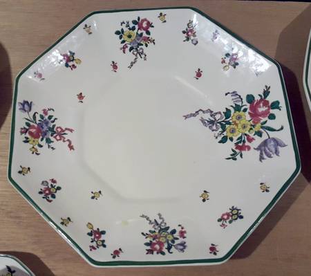 Old Leeds Spray Underplate for Tureen