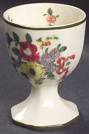 Old Leeds Spray Single Egg Cup