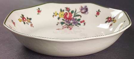Old Leeds Spray Coupe Soup Bowl