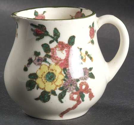 Old Leeds Spray Individual Creamer