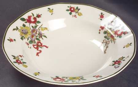 Old Leeds Spray Rim Soup Bowl