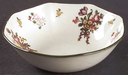 Old Leeds Spray Coupe Cereal Bowl
