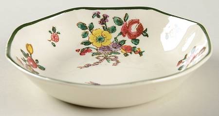 Old Leeds Spray Fruit/Dessert (Sauce) Bowl