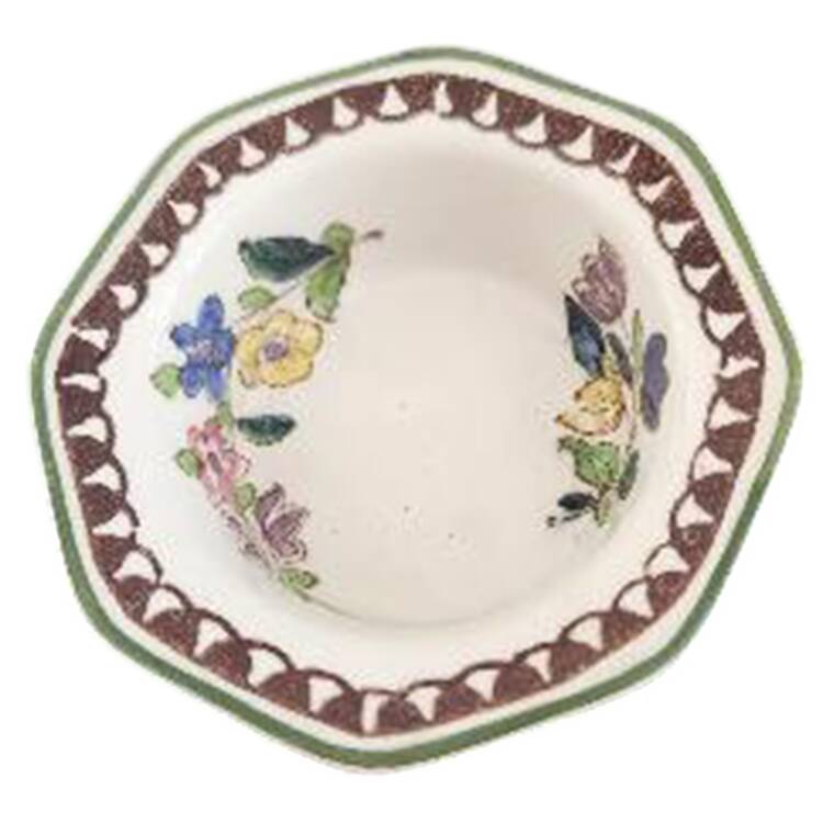 Old Leeds Spray Ramekin No Saucer
