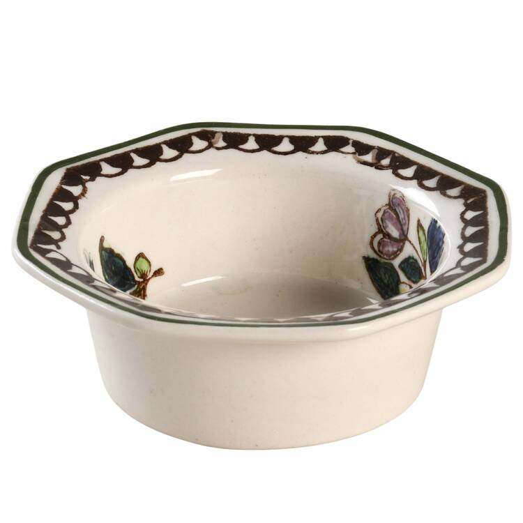 Old Leeds Spray Ramekin No Saucer