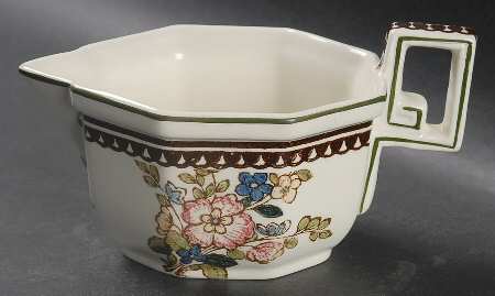 Old Leeds Spray Gravy Boat
