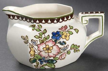 Old Leeds Spray Creamer
