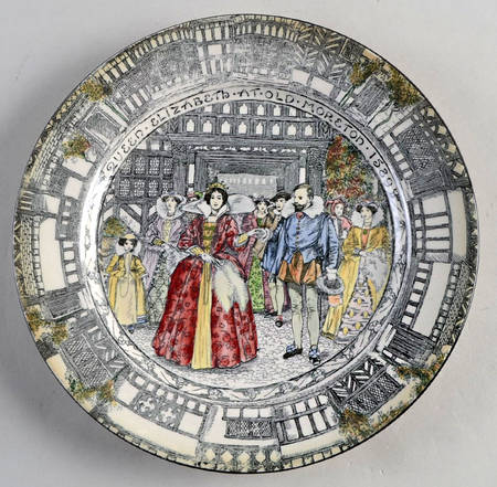Old Moreton Hall Salad Plate