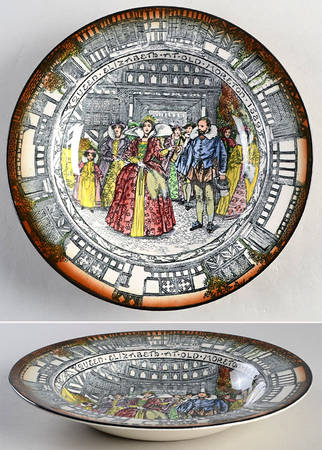 Old Moreton Hall Rim Soup Bowl