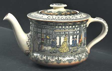 Old Moreton Hall Teapot & Lid