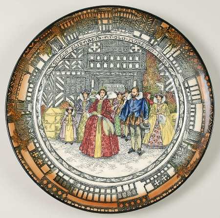 Old Moreton Hall Dinner Plate