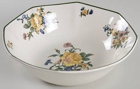 Old Trentham Sprays 9" Round Vegetable Bowl