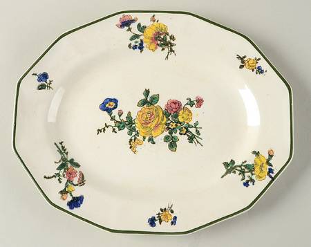 Old Trentham Sprays 9" Oval Serving Platter