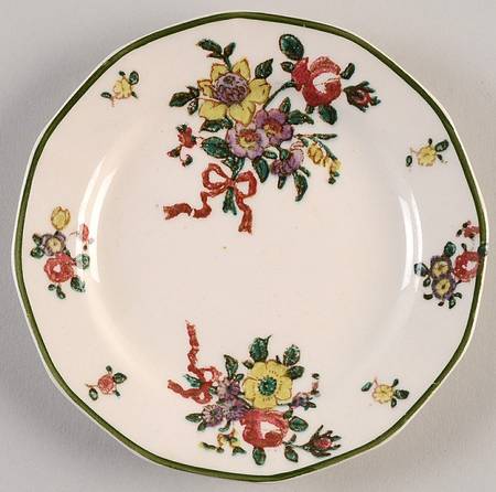 Old Trentham Sprays Bread & Butter Plate