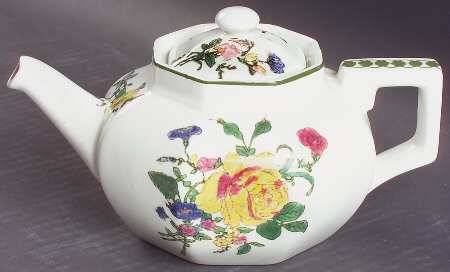 Old Trentham Sprays Teapot & Lid