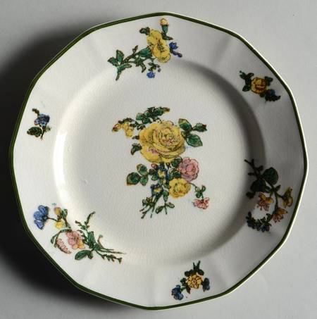 Old Trentham Sprays Salad Plate
