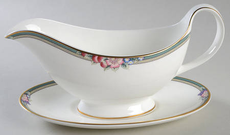 Orchard Hill Gravy Boat & Underplate