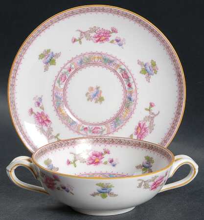 Orient Flat Cream Soup Bowl & Saucer Set