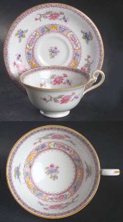 Orient Footed Cup & Saucer Set