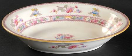 Orient 9" Oval Vegetable Bowl