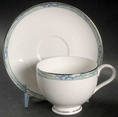 Orleans Footed Cup & Saucer Set