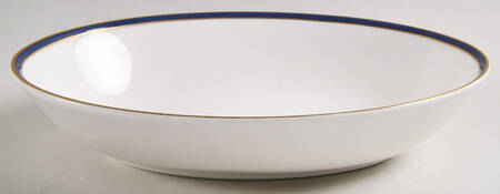 Oxford Blue 9" Oval Vegetable Bowl