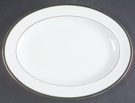 Oxford Green (England) 13" Oval Serving Platter