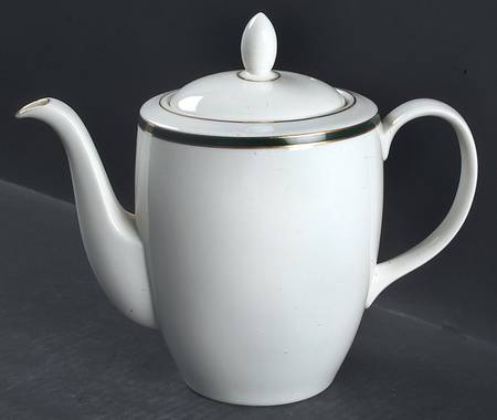 Oxford Green (England) Coffee Pot & Lid